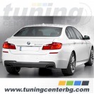 Накрайници за ауспуха на BMW 5 F10/F11 /Черни/